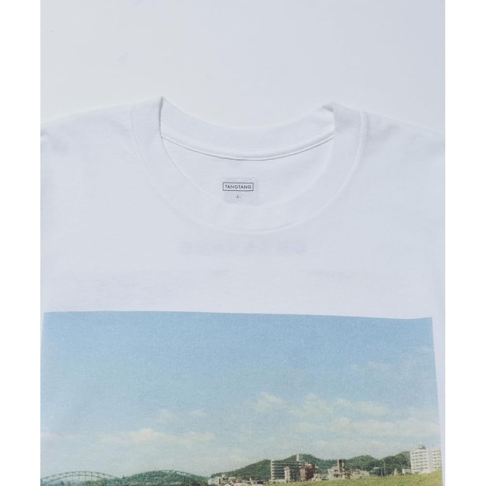TANG TANG フォトTシャツ　アダムエロペ別注品 TANGTANGがADAM ET ROPÉのためだけに別注制作したフォトデザイン